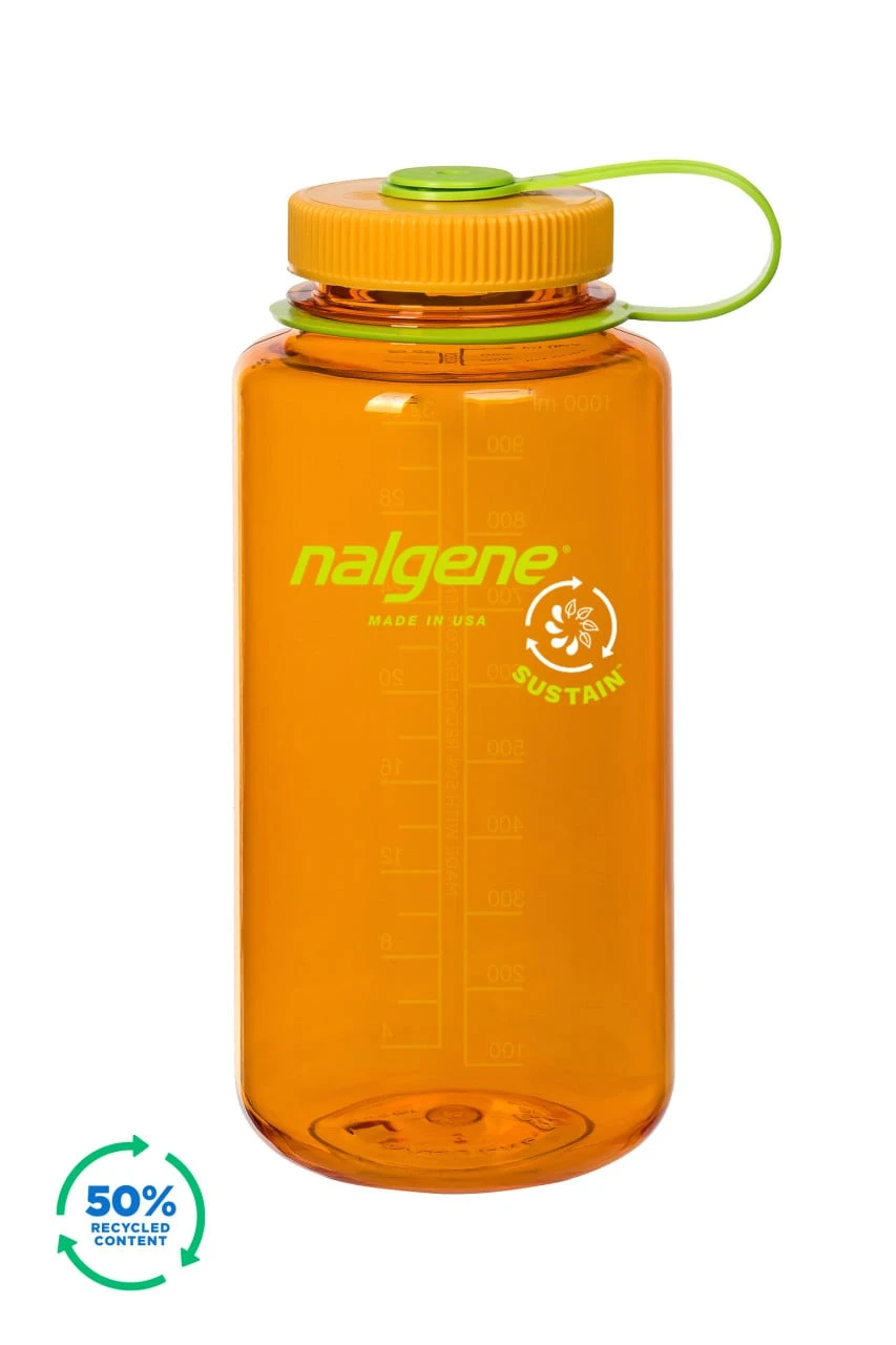 Nalgene Trinkflasche 'WH Sustain' Clementine 1 L 3 Nalgene Trinkflasche 'WH Sustain' Clementine 1 L