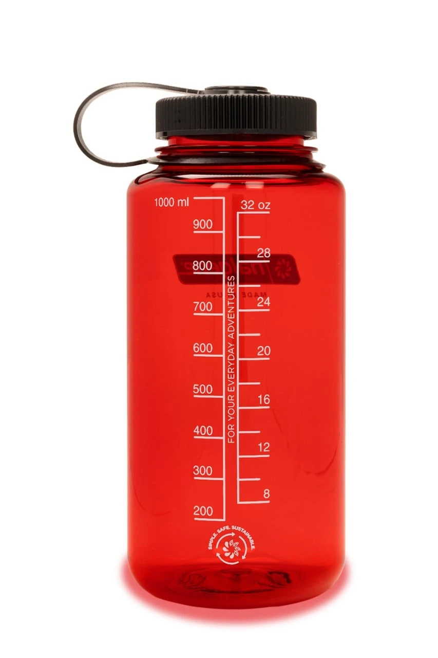 Nalgene Trinkflasche 'WH Sustain' Rot 1 L 4 Nalgene Trinkflasche 'WH Sustain' Rot 1 L – Bild 2