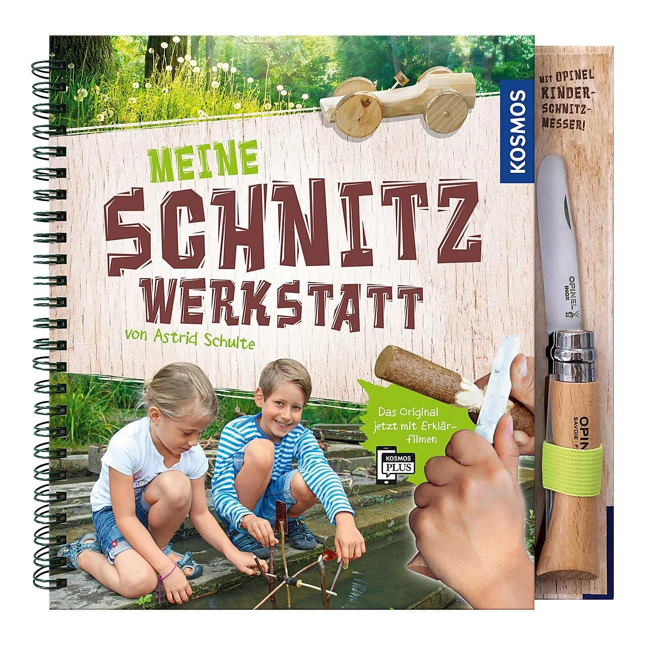 Opinel Meine Schnitzwerkstatt Mit Kindermesser 3 Opinel Meine Schnitzwerkstatt Mit Kindermesser