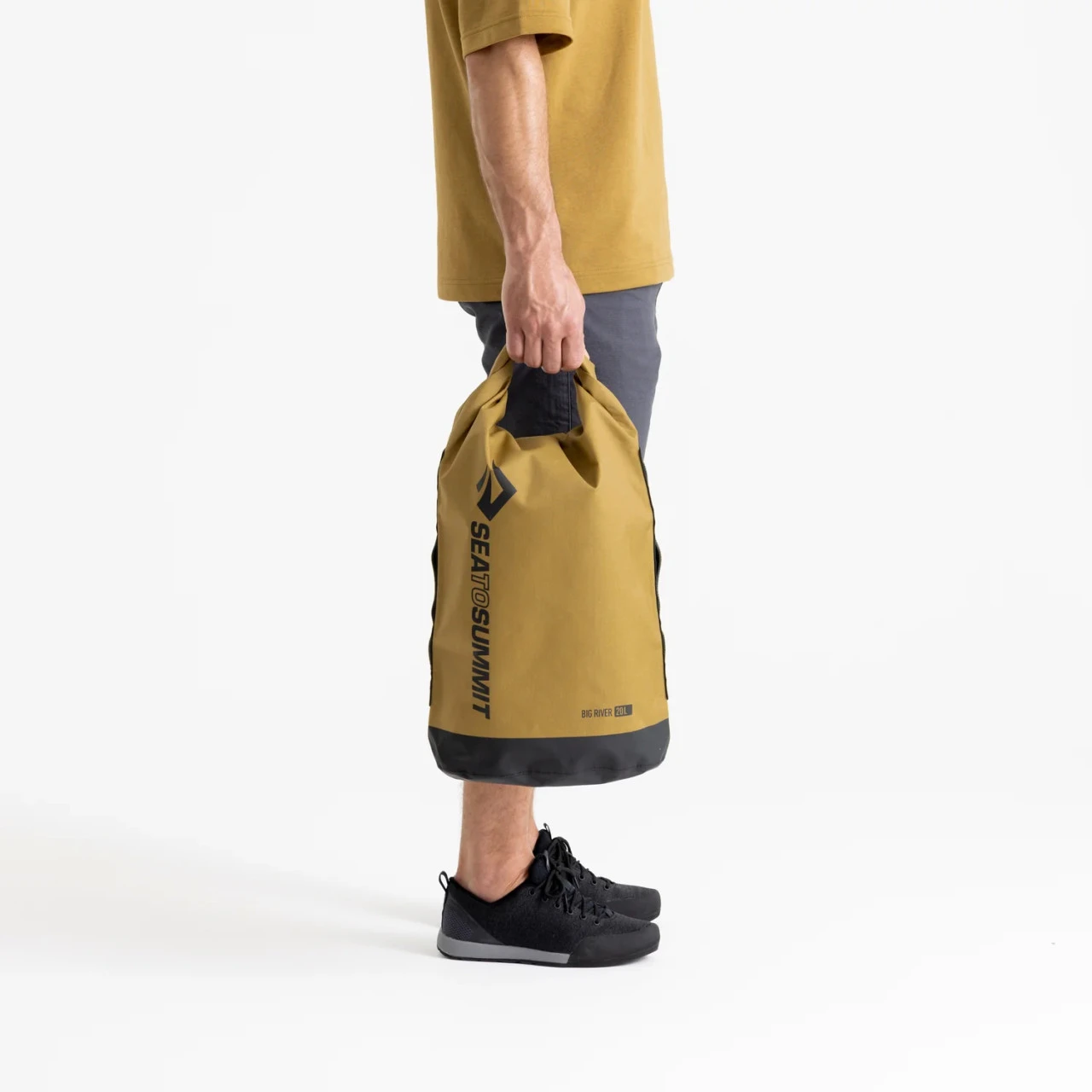 Sea To Summit Big River Dry Bag Dull Gold 20L 11 Sea To Summit Big River Dry Bag Dull Gold 20L – Bild 9