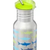 Klean Kanteen Kanteen Kids 355Ml Shark Fade Sippy Cap 2 Klean Kanteen Kanteen Kids 355Ml Shark Fade Sippy Cap -Günstiges Camp4 Geschäft Klean Kanteen Edelstahl Trinkflasche Kid Classic 355ml Sippy Cap Shark Fade 1280x1280