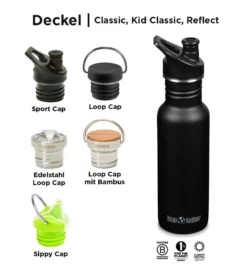 Klean Kanteen Kanteen Classic 800Ml Sc Retro Dot 8 Klean Kanteen Kanteen Classic 800Ml Sc Retro Dot -Günstiges Camp4 Geschäft Klean Kanteen passende Deckel fuer Classic Trinkflaschen1 1280x1280