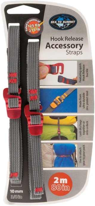 Sea To Summit Hook Release Accessory Straps 3 Sea To Summit Hook Release Accessory Straps