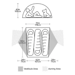 Big Agnes Copper Spur HV UL3 Bikepack 12 Big Agnes Copper Spur HV UL3 Bikepack -Günstiges Camp4 Geschäft big agnes copper spur hv ul3 bp skizze 1280x1280