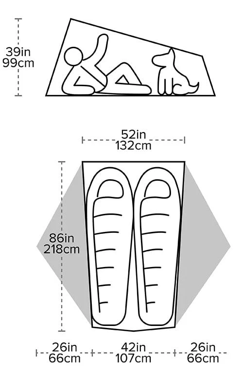 Big Agnes Tiger Wall UL2 Bikepack Solution Dye 13 Big Agnes Tiger Wall UL2 Bikepack Solution Dye – Bild 11