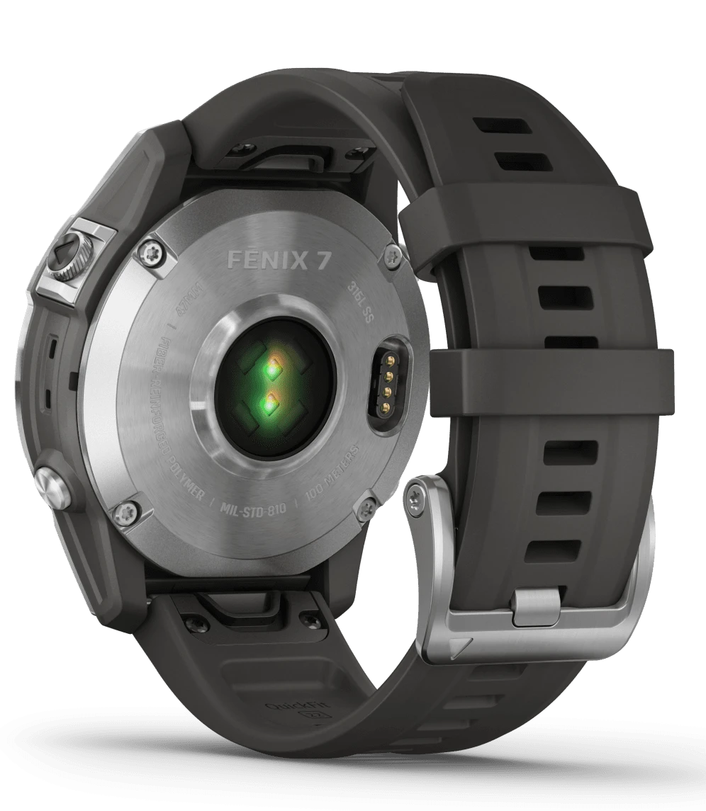 Garmin Fenix 7 Silber Mit Graphitfarbenem Armband 4 Garmin Fenix 7 Silber Mit Graphitfarbenem Armband – Bild 2