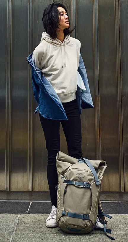 Osprey Metron Roll Top - Tan Concrete 4 Osprey Metron Roll Top - Tan Concrete – Bild 2