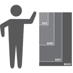 Packtowl Personal Towel -Günstiges Camp4 Geschäft packtowl sizes 1280x1280