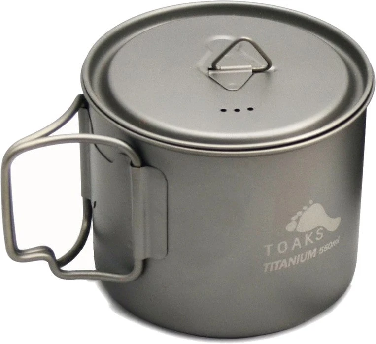 Light Titanium 550ml Pot 3 Light Titanium 550ml Pot