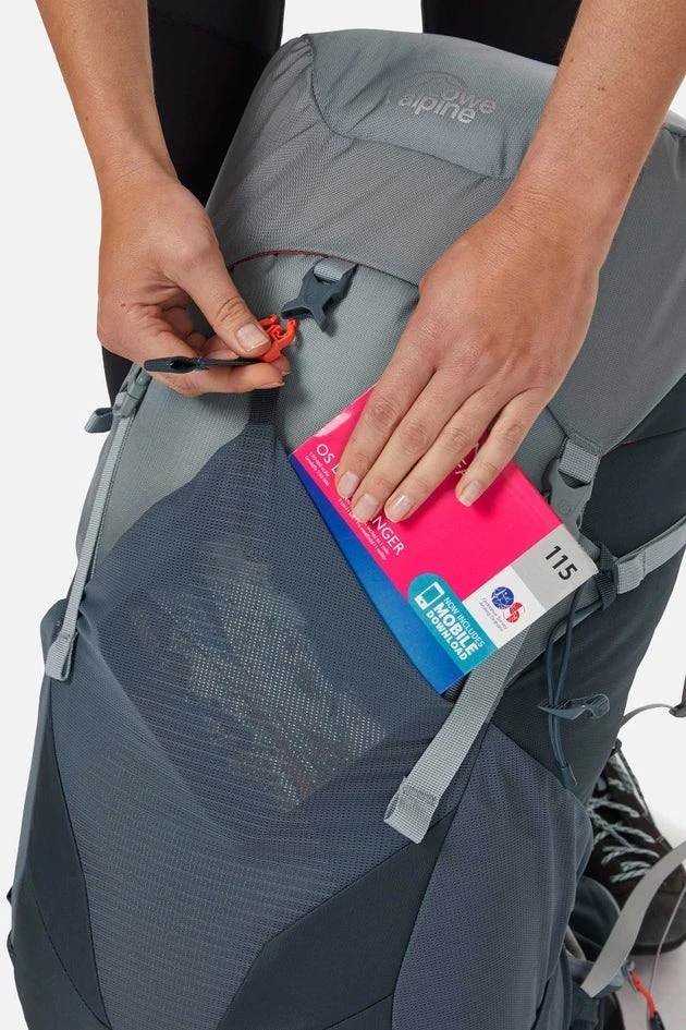 Lowe Alpine Airzone Trail ND33 Deep Heather/Raspberry 4 Lowe Alpine Airzone Trail ND33 Deep Heather/Raspberry – Bild 2